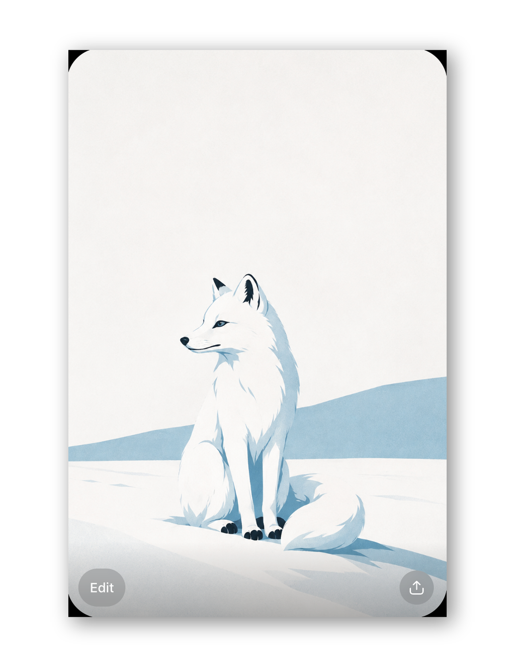Chungus Art — Snowbound Calm canvas print