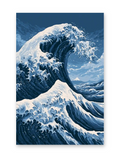 Chungus Art — Great Wave
