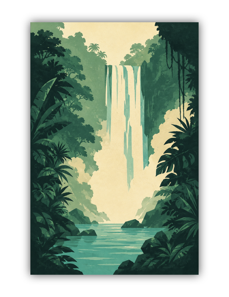 Chungus Art — Verdant Cascade